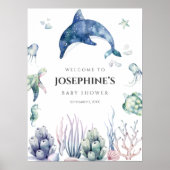 シーライフベビーシャワーへようこそ ポスター (正面)