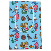 シーライフマーメイドシーホース抱き枕 ミディアムペーパーバッグ (正面)