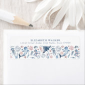 シーライフ差出人住所ラベル ラベル (インサイチュ)