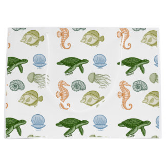 シーライフ抱き枕 ラージペーパーバッグ