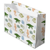 シーライフ抱き枕 ラージペーパーバッグ (正面アングル)