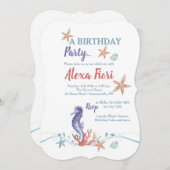 シーライフ招待状 招待状 (正面/裏面)