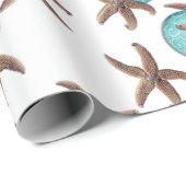 シーライフ熱帯パターンクリスマスプレゼントラップ ラッピングペーパー (ロールコーナー)