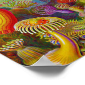 シーライフ科学イラストレーション ポスター (角)