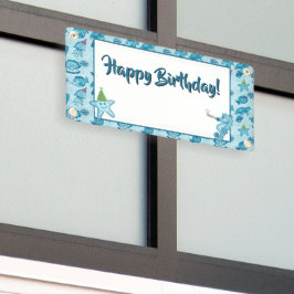シーライフ誕生日バナーとルームカスタマイズ 横断幕