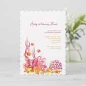 シーライフ誕生日招待状 招待状 (スタンド正面)