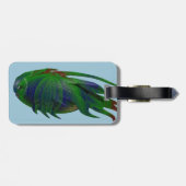 シーラカンス化石レプリカ ラゲッジタグ (裏面横)