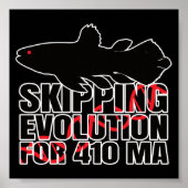 シーラカンス・シーラカンス・リビング化石 – 海洋ギーク ポスター (正面)