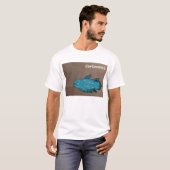 シーラカンス-古代の魚 Tシャツ (正面フル)