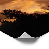 シーラスの夕日 ポスター (角)