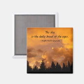 シーラスの夕日 マグネット (正面/裏面)