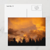 シーラスの夕焼け – はがき (正面/裏面)