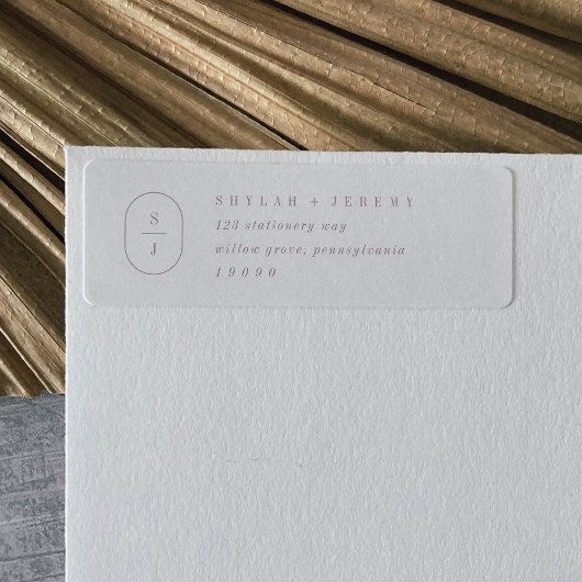 シーラダスティバラボホーマウヴ差出人住所ラベル ラベル