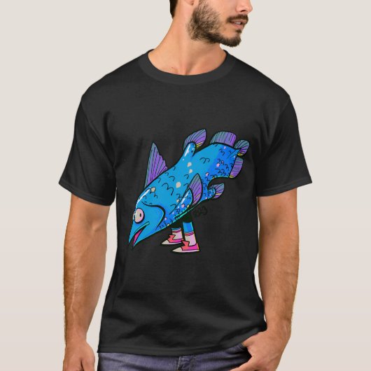 シーラッグス・コエラカント Tシャツ (正面)