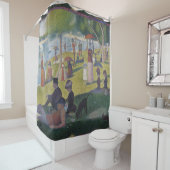 シーラットサンデーオンラグランデジャットクラシック絵を描ズ シャワーカーテン (インサイチュ)