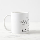 シーラペプチド名mug コーヒーマグカップ (左)