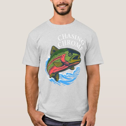 シーランカットスロートのクロームを追う Tシャツ (正面)