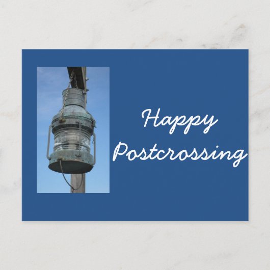 シーランタンのポストクロッシング葉書 ポストカード (正面)