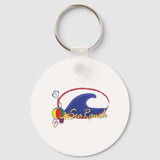 シーランチロゴ キーホルダー (正面)