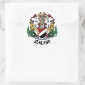 シーランド公国の紋章 ラウンドシール (バッグ)