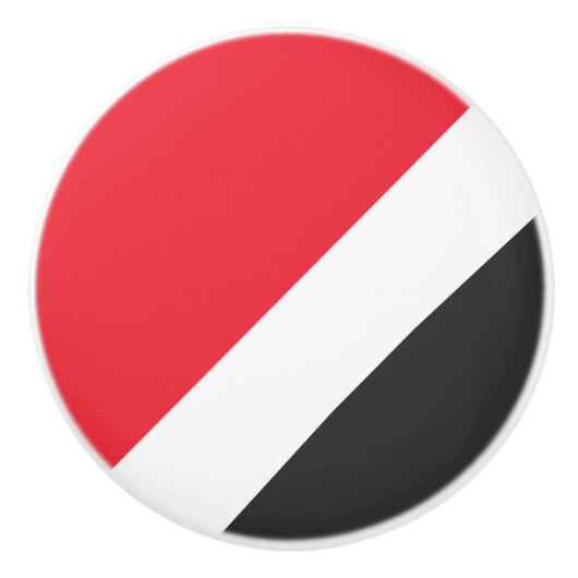 シーランド公国旗 セラミックノブ (正面)
