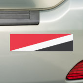 シーランド公国旗 バンパーステッカー (車上)