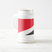 シーランド公国旗 ビールジョッキ (正面左)