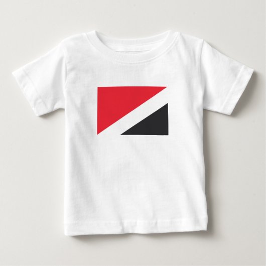 シーランド公国旗 ベビーTシャツ (正面)