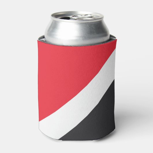 シーランド公国旗 缶クーラー (缶正面)