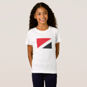 シーランド公国旗 Tシャツ (正面フル)