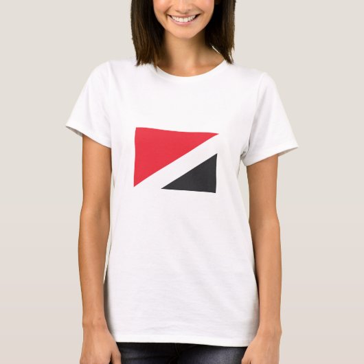 シーランド公国旗 Tシャツ (正面)
