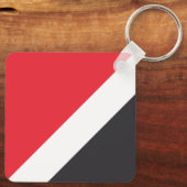 シーランド国旗の君主国 キーホルダー (裏面)