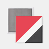 シーランド国旗の君主国 マグネット (正面/裏面)