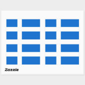 シーランド州旗スコットランド国旗 長方形シール (シート)