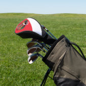 シーランド州旗、コート・オブ・アームを重ね合わせた旗 ゴルフヘッドカバー (インサイチュ)