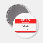 シーリア・フェイト、裁判所判事 マグネット (正面/裏面)