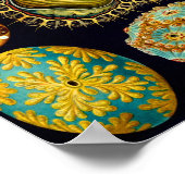 シーリス、エルンストヘイケルファインアート ポスター (角)