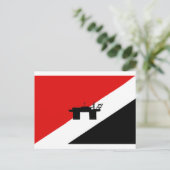 シーリングと旗 ポストカード (スタンド正面)