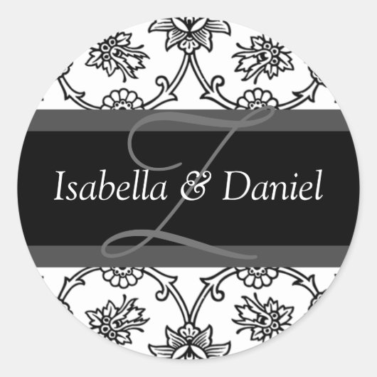 シーリング用Zモノグラム ラウンドシール (正面)