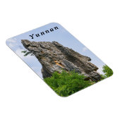 シーリンピナクルス石林 – 雲南，中国，アジア マグネット (右側)