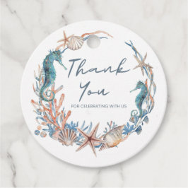 シーリース |ビーチシーホース貝殻 フェイバータグ