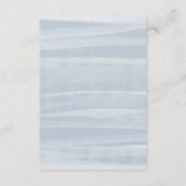 シーリース | ビーチ結婚式披露宴 エンクロージャーカード (裏面)