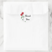 シールありがとう ラウンドシール (バッグ)