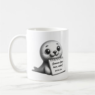 シールかわいいマグカップをニール コーヒーマグカップ
