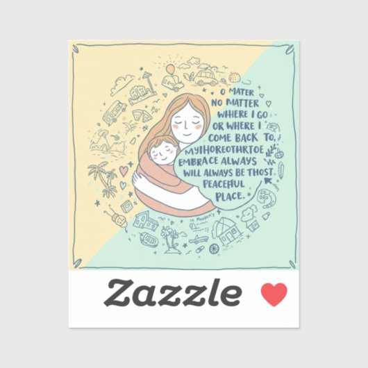 シールとラベルの母日 シール (シート)