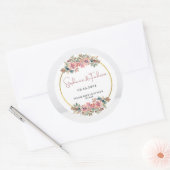 シールとラベル ラウンドシール (封筒)