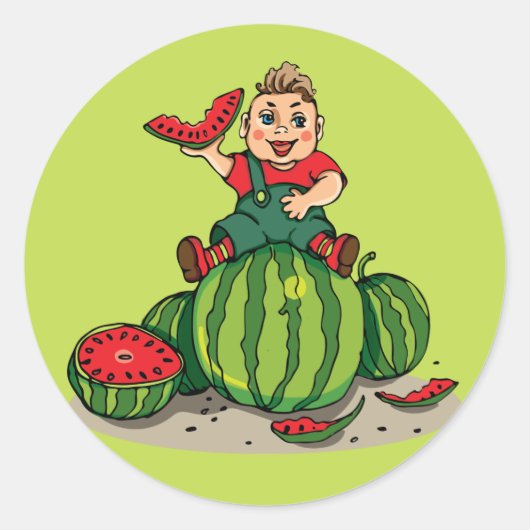 シールとラベル ラウンドシール (正面)