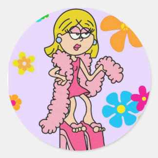 シールとラベル ラウンドシール