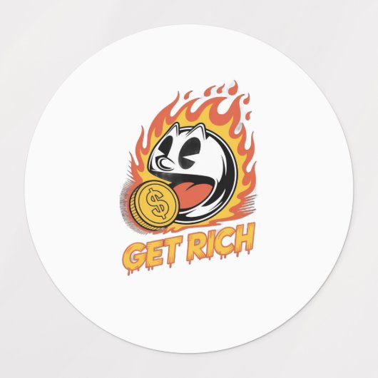 シールとラベル ラベル (デザイン1)