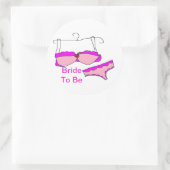 シールになる花嫁 ラウンドシール (バッグ)